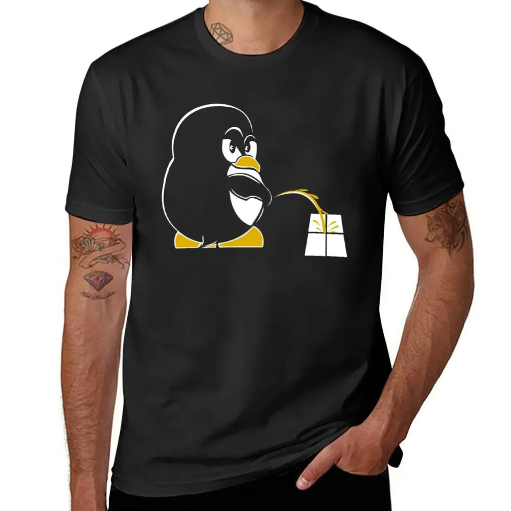 Camiseta Linux vs. Windows