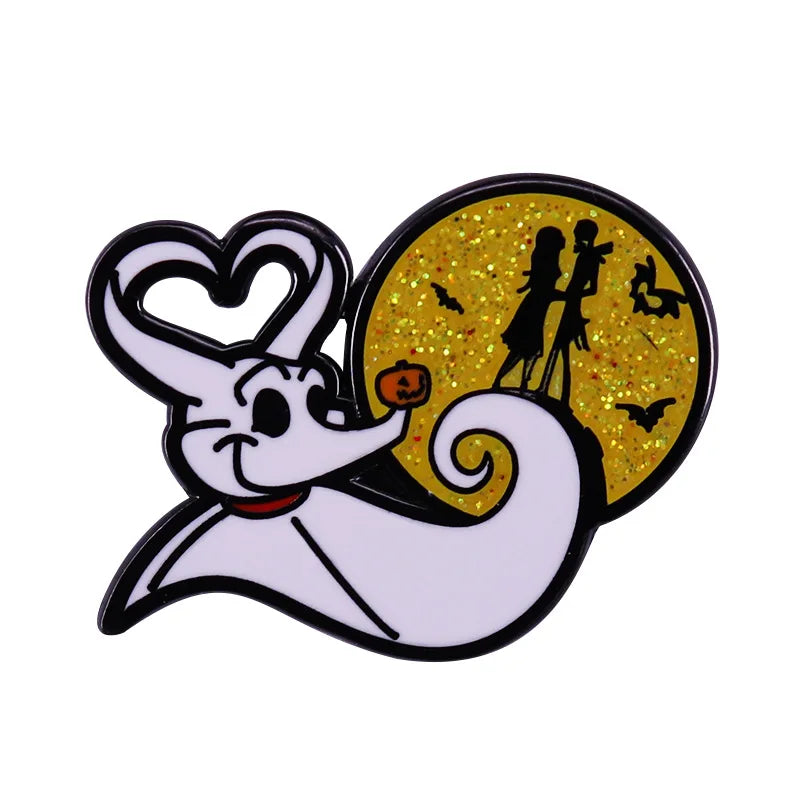 Pins Metálicos "Pesadilla antes de Navidad"