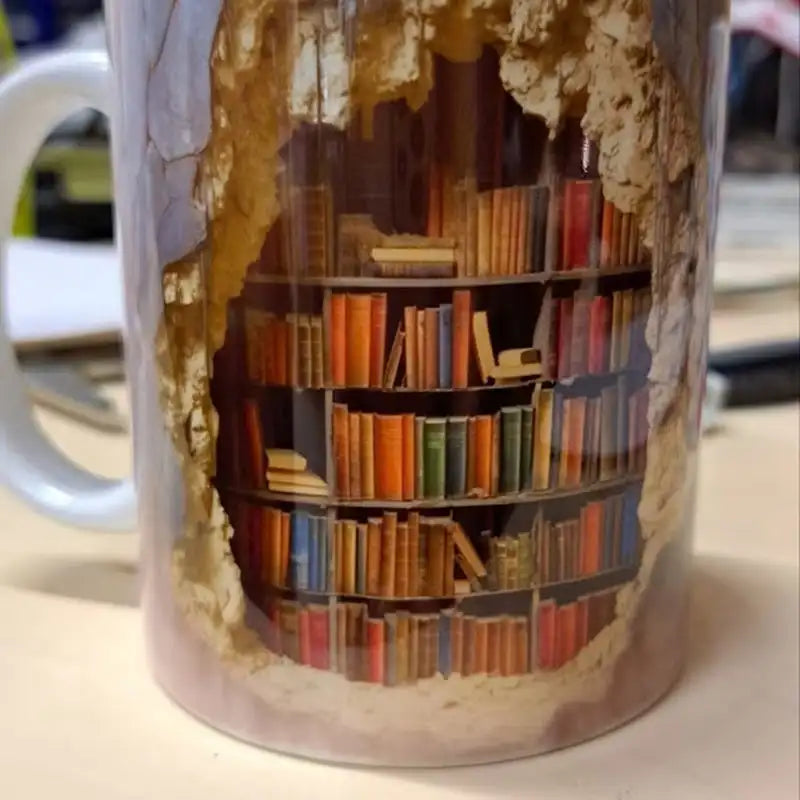 Taza "Agujero Lector"