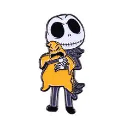 Pins Metálicos "Pesadilla antes de Navidad"