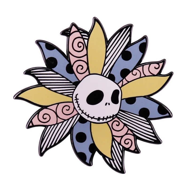 Pins Metálicos "Pesadilla antes de Navidad"