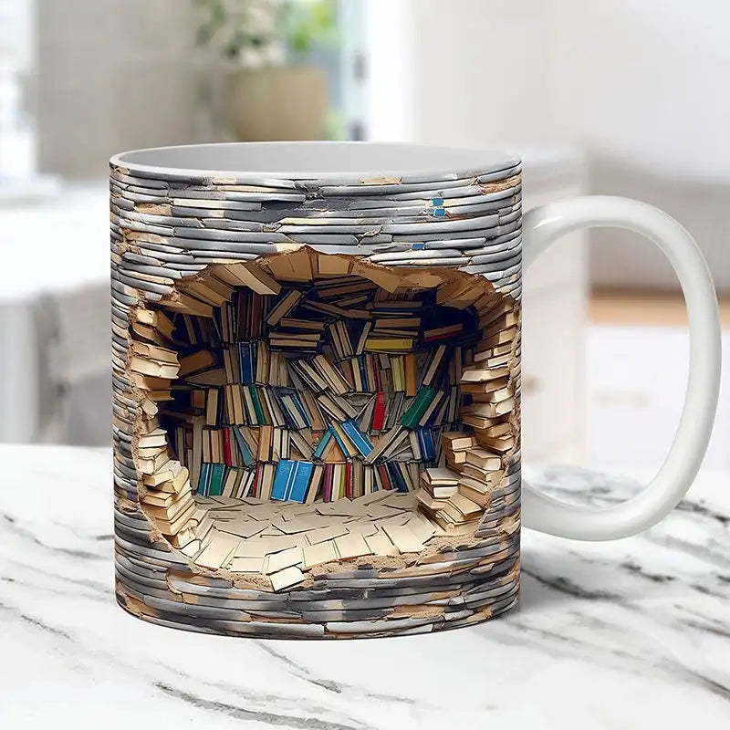 Taza "Agujero Lector"