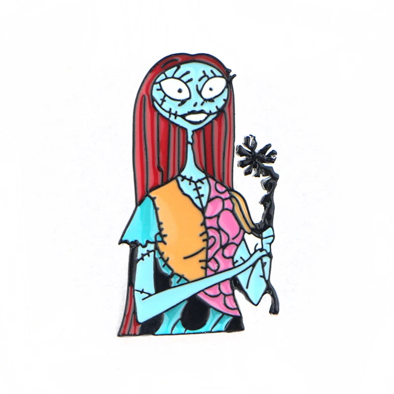 Pins Metálicos "Pesadilla antes de Navidad"