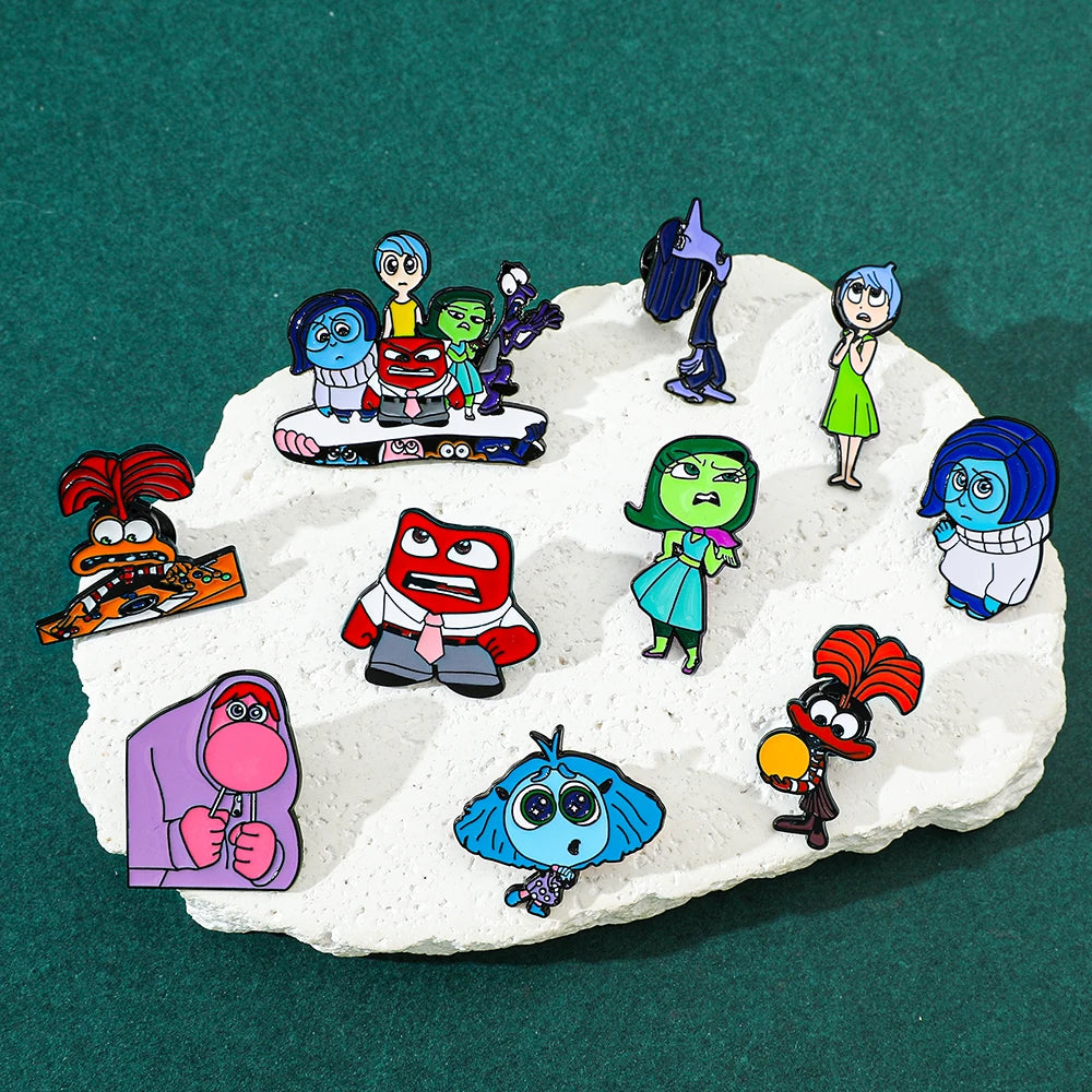 Pins Metálicos "Inside Out"