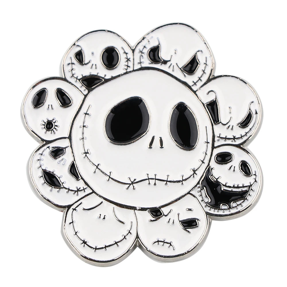 Pins Metálicos "Pesadilla antes de Navidad"