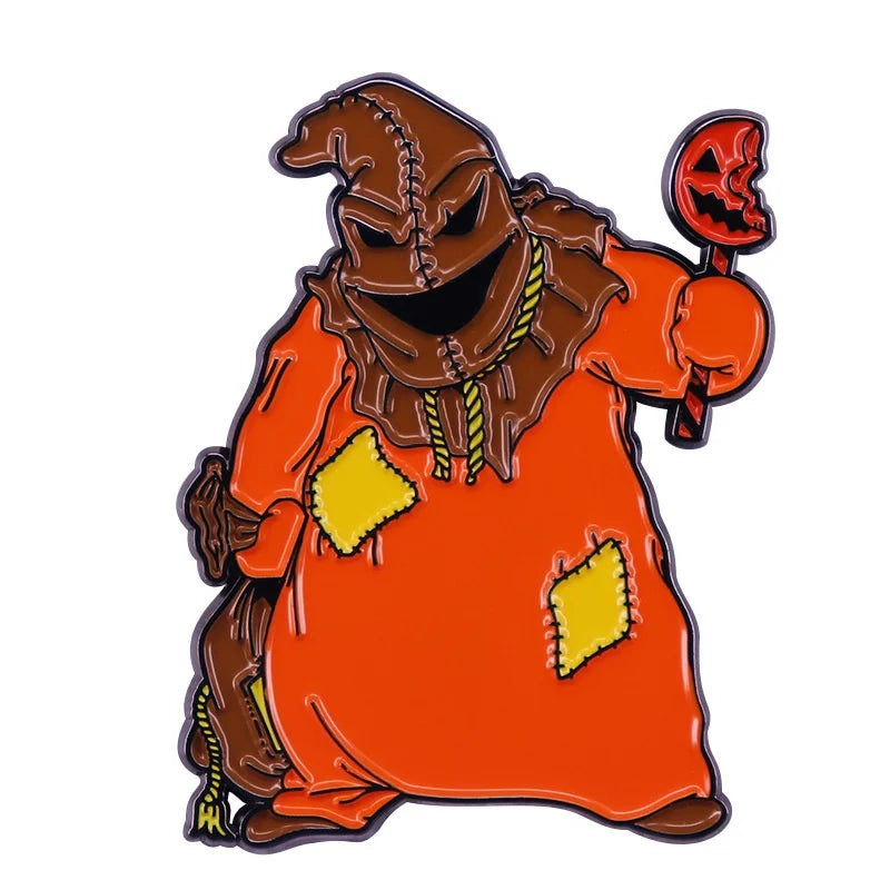 Pins Metálicos "Pesadilla antes de Navidad"