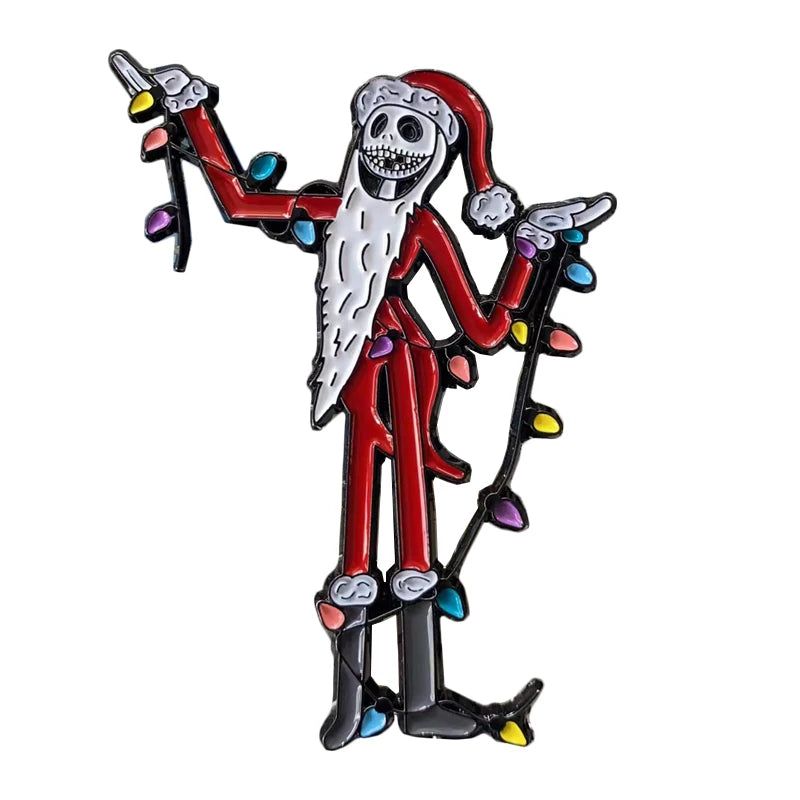 Pins Metálicos "Pesadilla antes de Navidad"