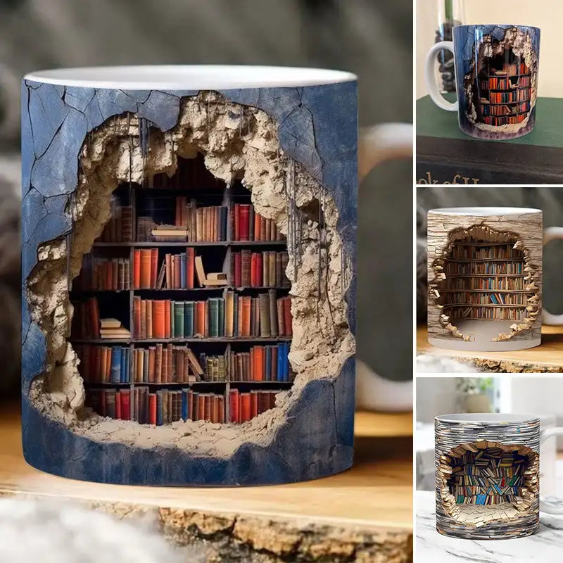 Taza "Agujero Lector"