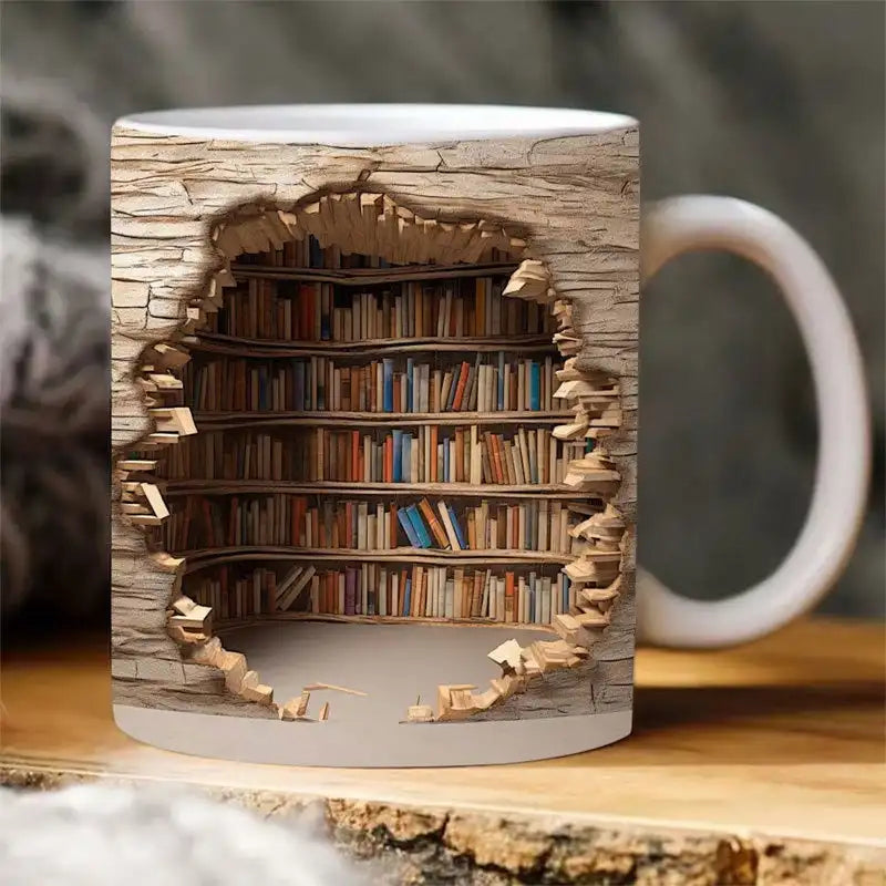 Taza "Agujero Lector"