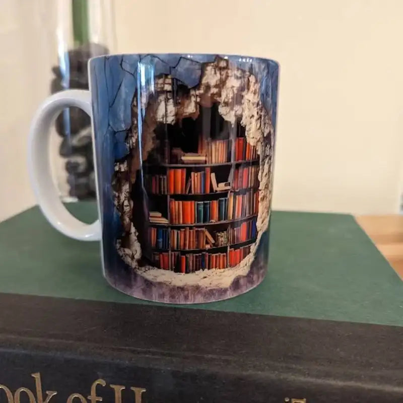 Taza "Agujero Lector"