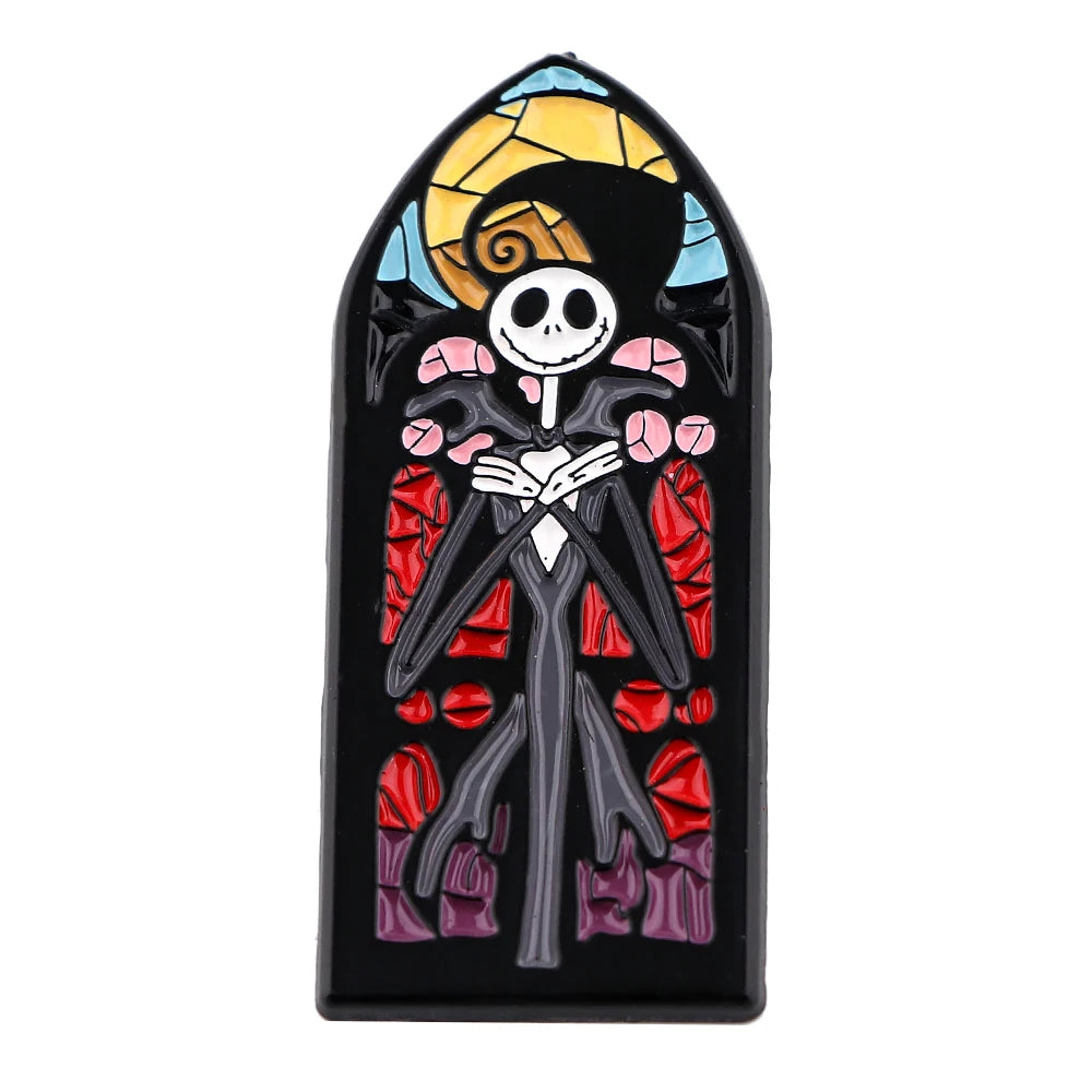 Pins Metálicos "Pesadilla antes de Navidad"