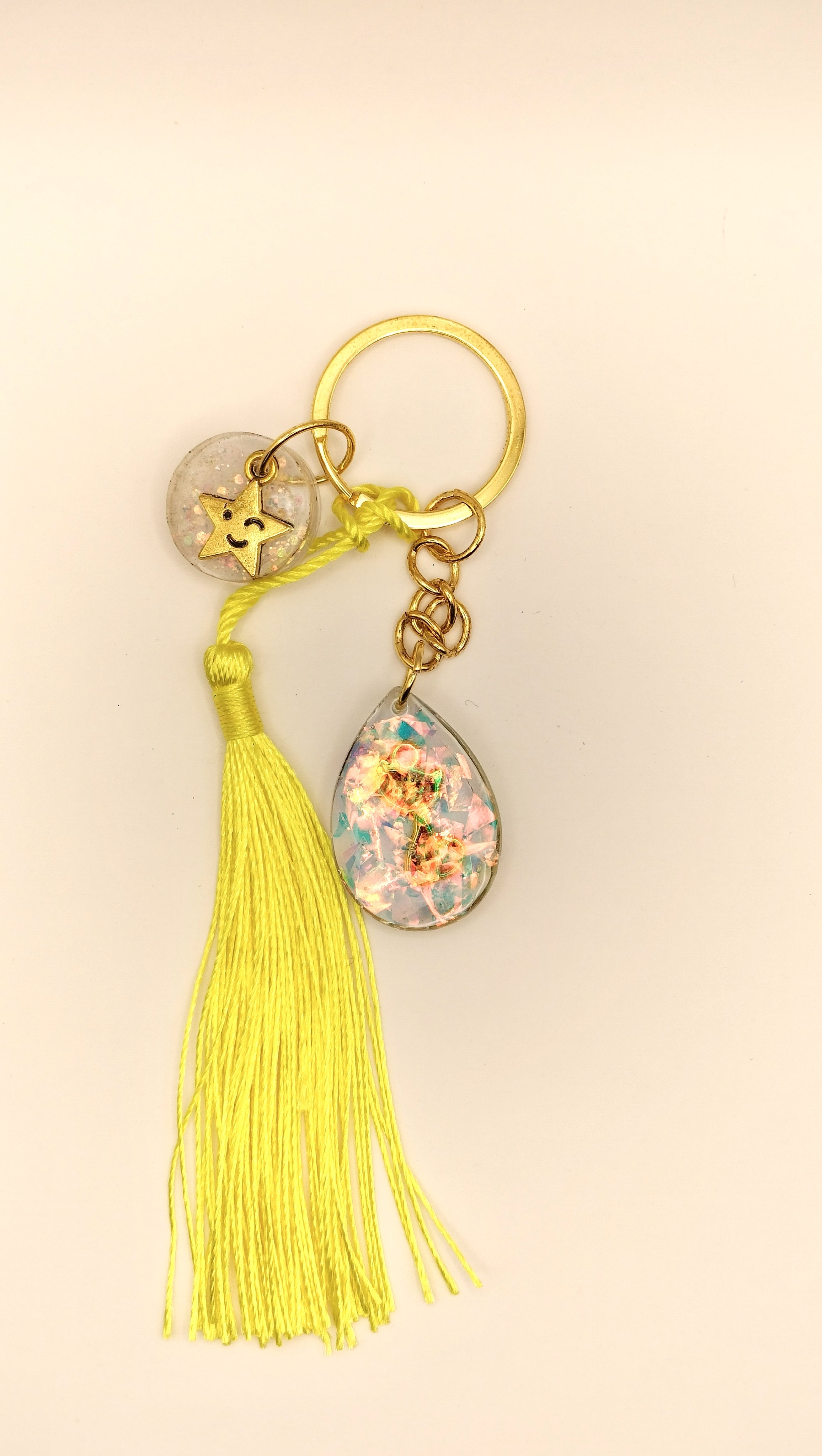 Llavero Gatito dorado