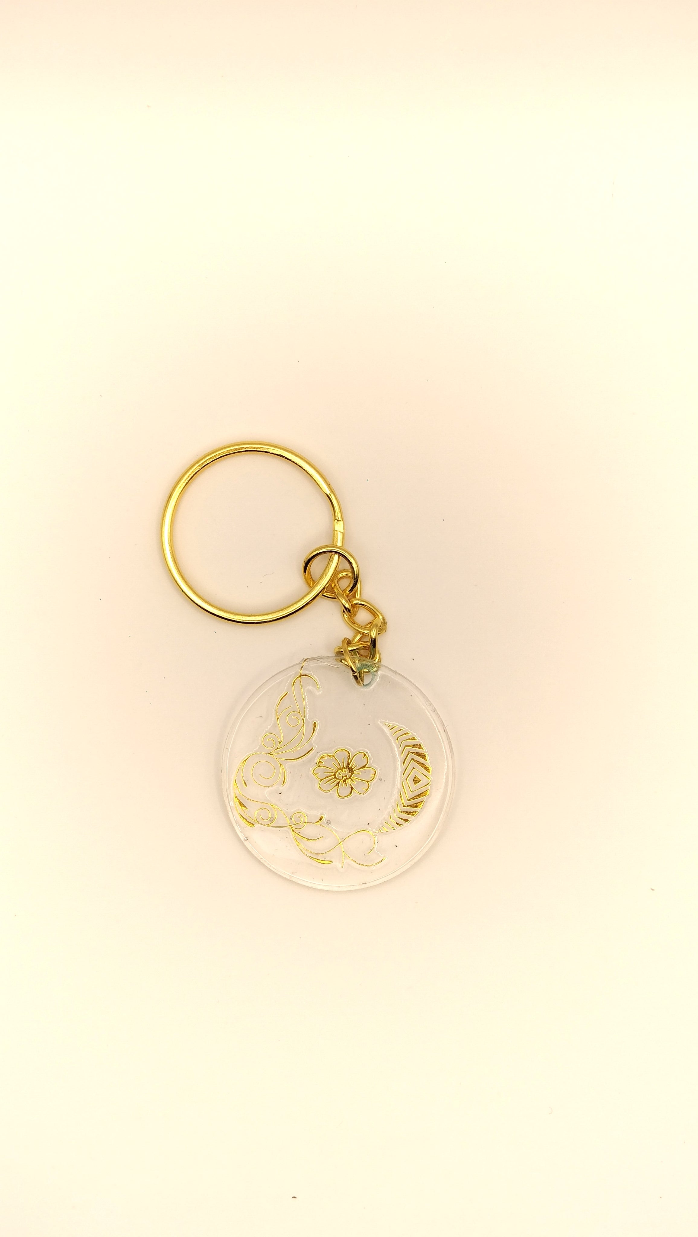 Llavero fino con ornamentos