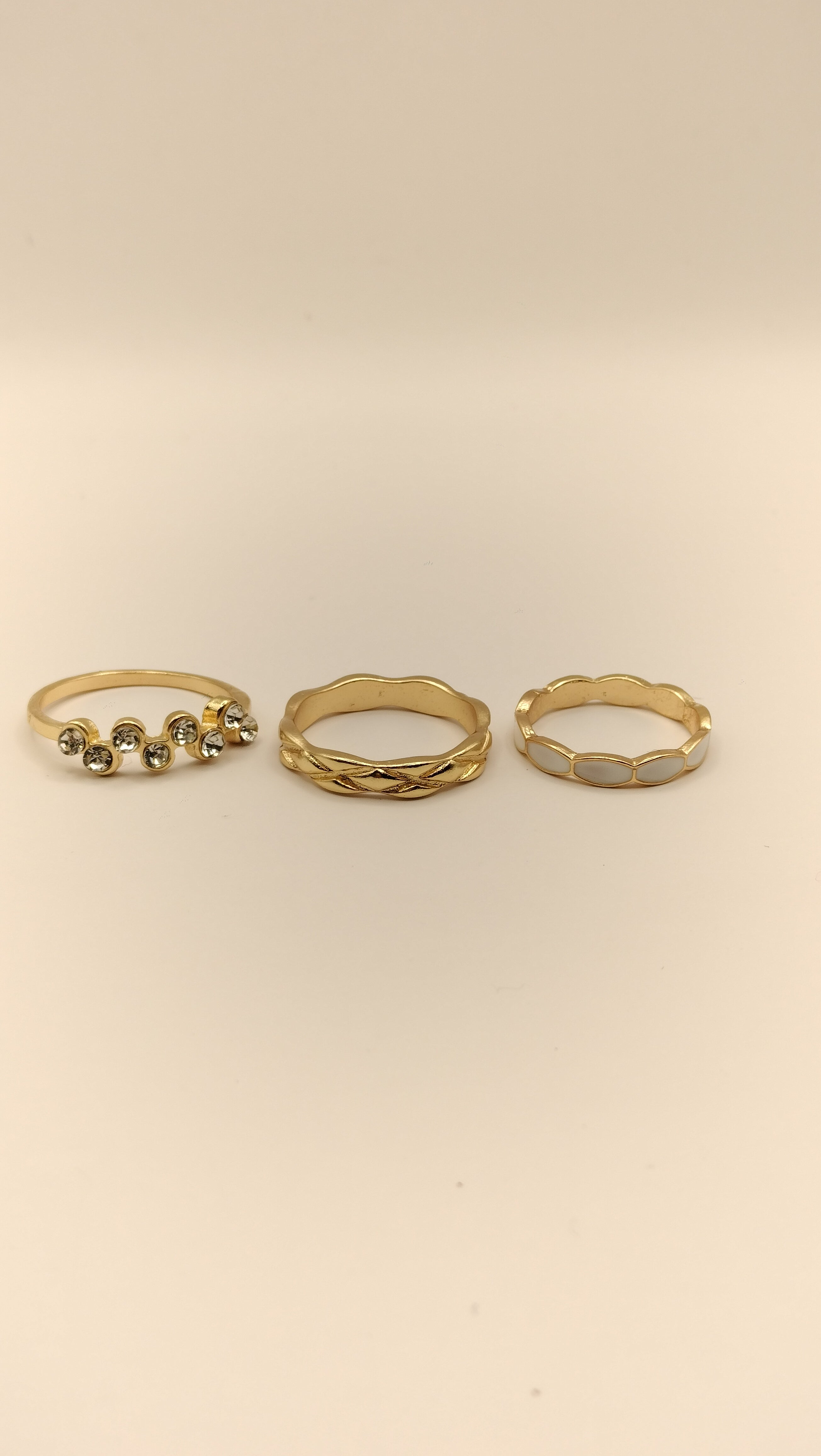 Anillos Dorados "miloro"