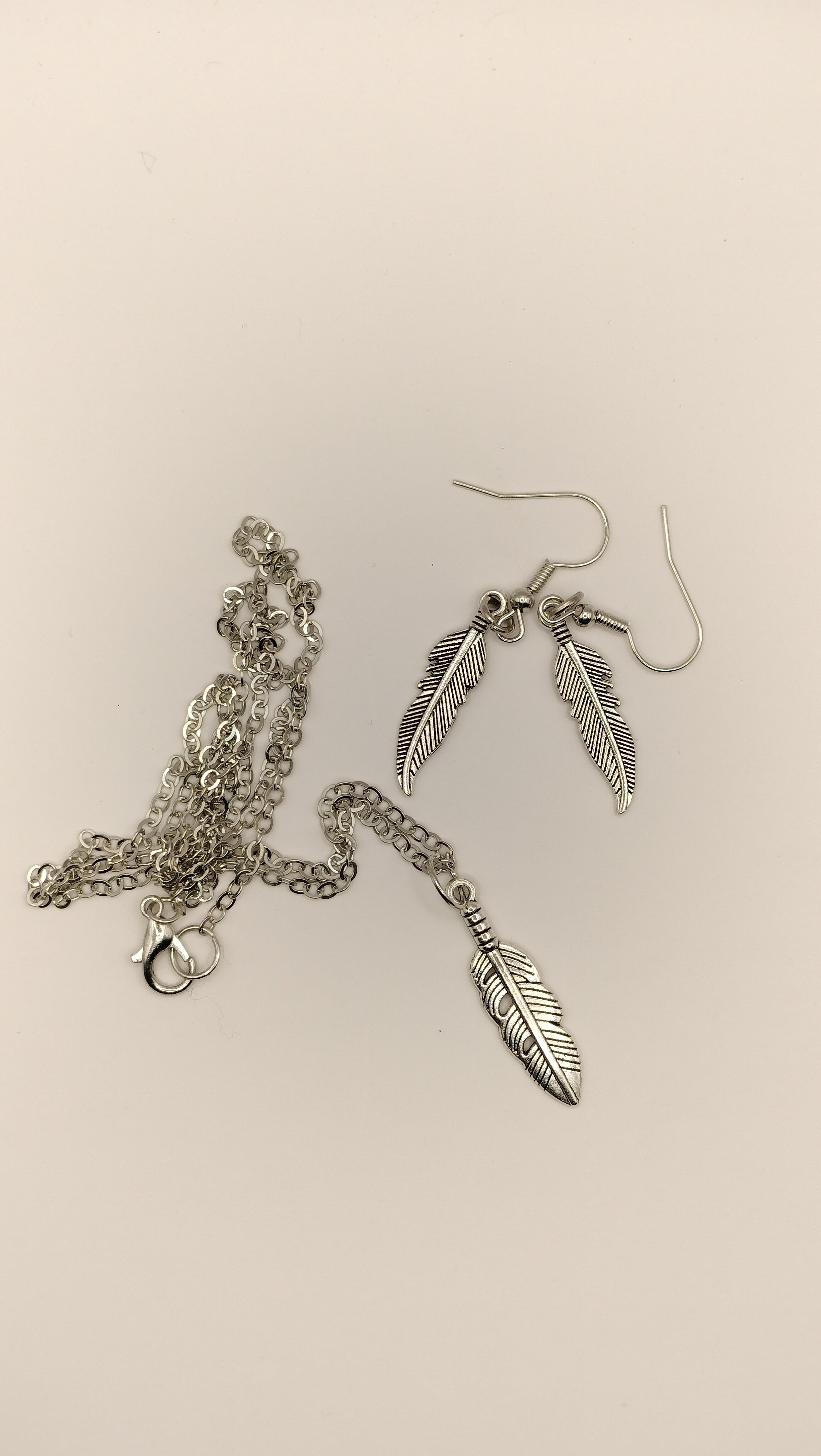 Conjunto de Joyería "Plumas"